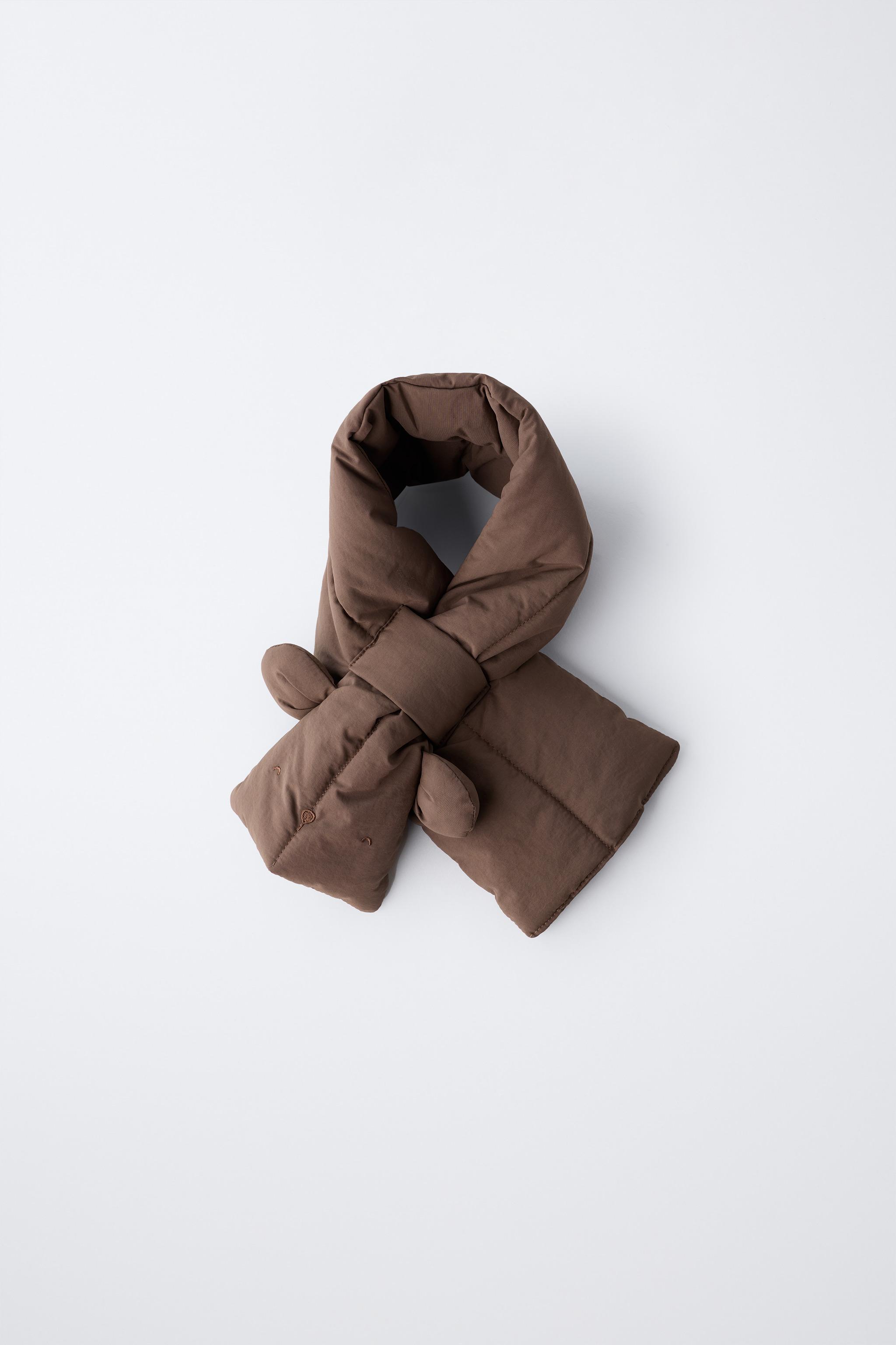 ÉCHARPE EN NYLON AVEC PETITES OREILLES